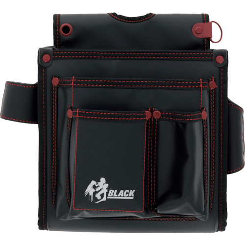 武士黑色薄薄的临时框架指甲袋SRBT-15 806024067