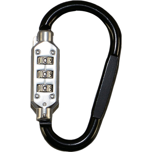 轻锁类型登山扣D锁黑色小 KDR-36