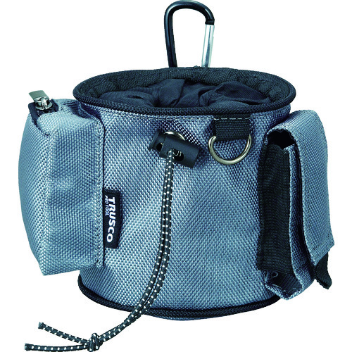 [有限的库存] Trusco [售罄并停产]紧凑的工具盒，丝绸口袋，灰色 TCTC2003-GY