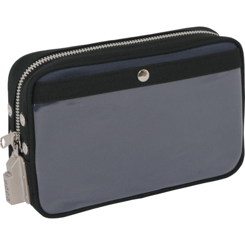 带有SED-1锁的Sanei Canvas Mail Pouch（S）海军蓝色 PS-SED-03