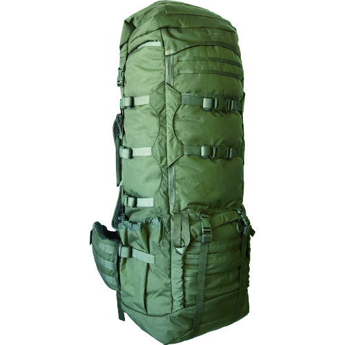 [停产] Eberle [售罄并停产]背包大型顶部包容量100l军事绿色 F100MJ