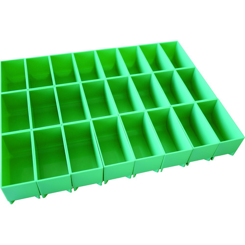 trusco专业堆叠袋堆栈零件盒案例420x70 b类型 SB-PT42B-B