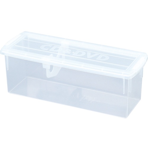 Nakabayashi容量容器/CD＆DVD尺寸/清除 CDC-101-CRN