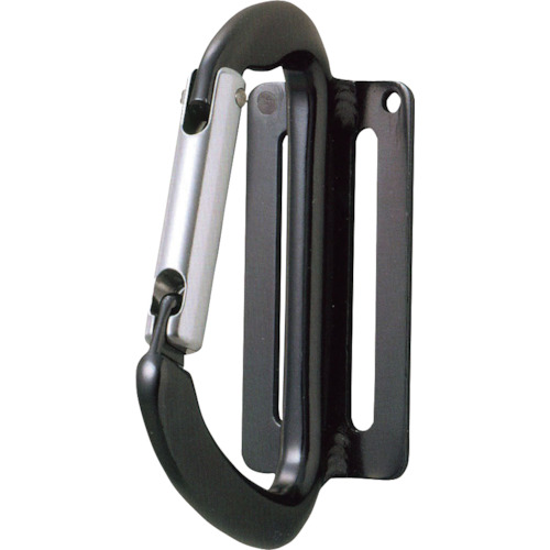 dogyu登山扣型铝制工具钩F-25-bl黑色 01497