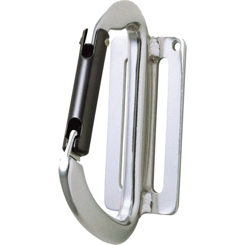 dogyu登山扣型铝制工具钩F-25-S银 01496