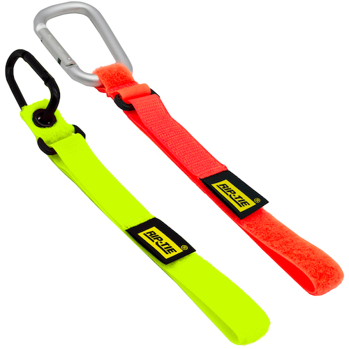 RIP-tie携带胶带支架19mm x 406mm 2片霓虹黄/霓虹灯橙色 CT-2PK-AYBO