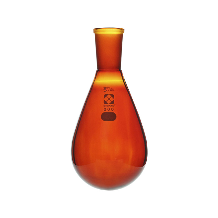 普通滑动茄子烧瓶棕色200ml 24/40 005270-24200