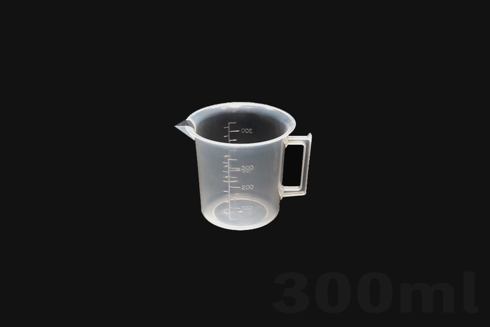 PP烧杯300毫升带手柄，比例尺