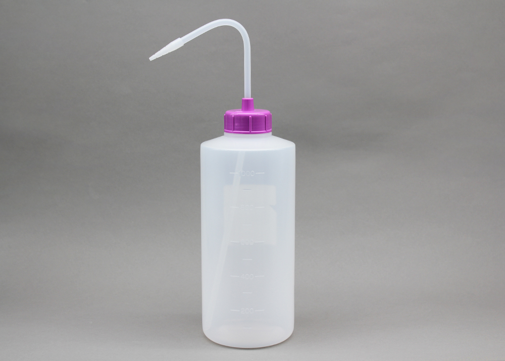 NT洗瓶颜色帽B-II类型1000ml红色紫罗兰色＃10