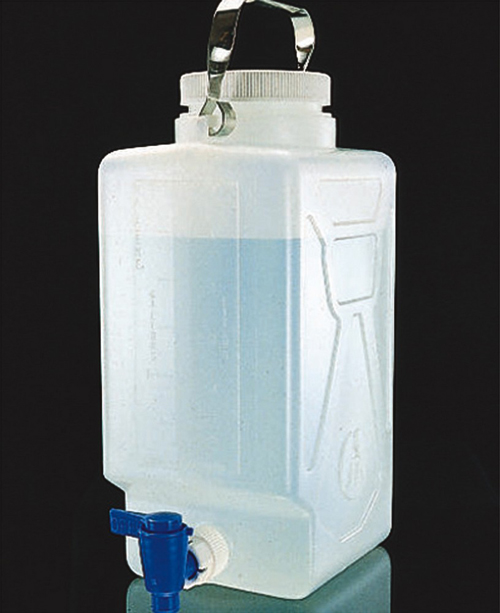 2321正方形瓶，带有opcock&ldquo; Carboy&rdquo; 20L