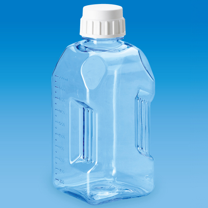 PETG中型瓶2000毫升12瓶，伽玛射线灭菌581416