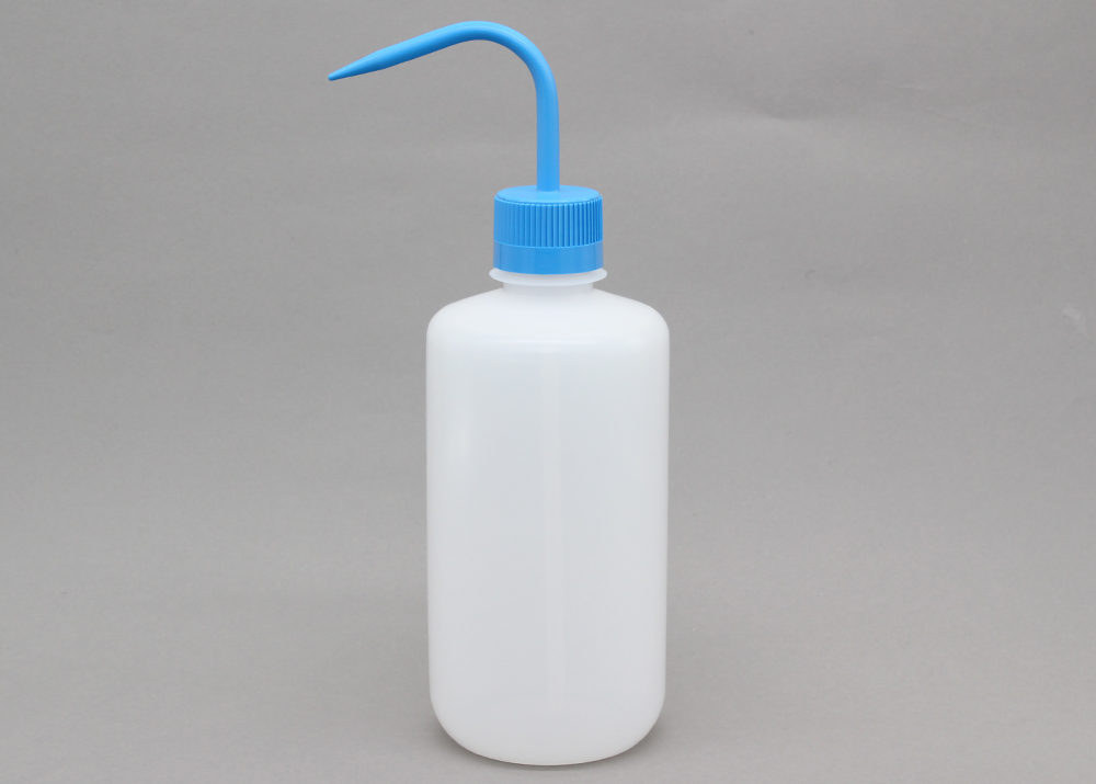细口洗瓶（LDPE）盖（PP）1000ml蓝色560080-B