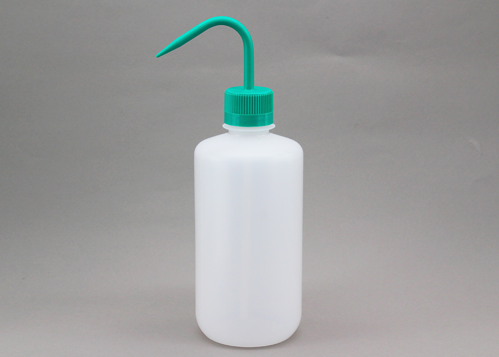 细口洗瓶（LDPE）盖（PP）1000ml绿色
