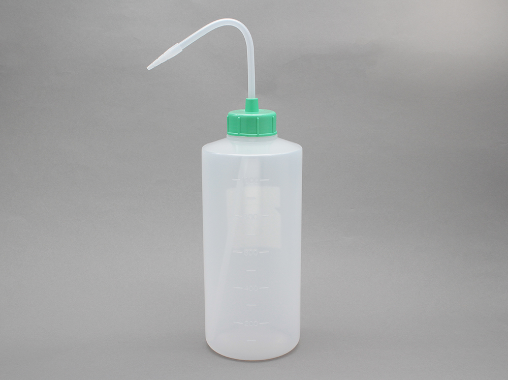 NT洗瓶彩色帽B-II类型1000ml浅绿色＃5