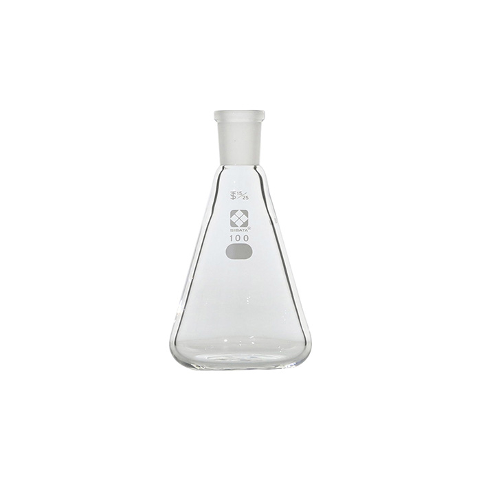 普通滑动Erlenmeyer亚麻100毫升15/25