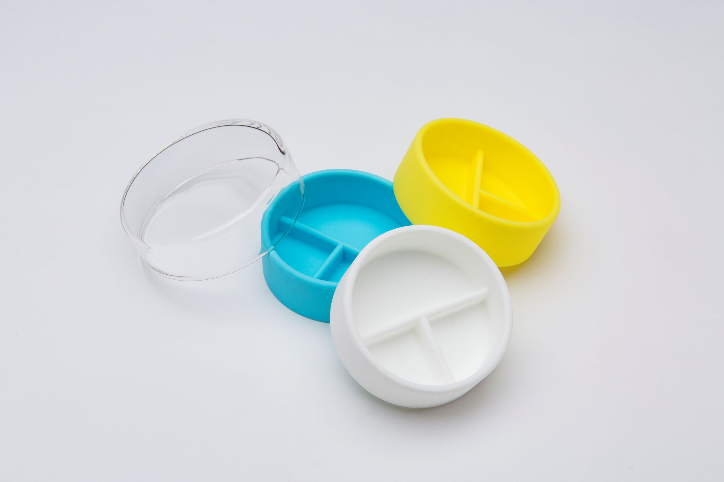 Horiuchi Seisakusho 30％硅培养皿小黄色S-07/y