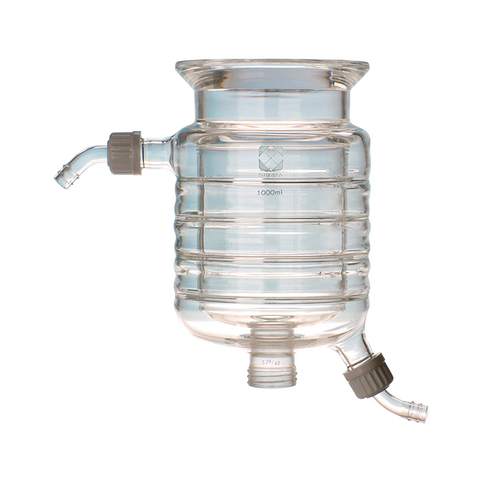 分隔板Flasco圆柱夹克类型100mm 1L带类型（Schott Type）005550-1001