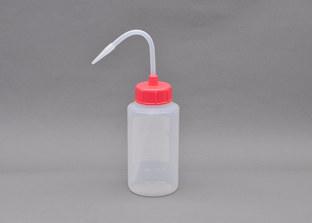 NT洗瓶彩色帽B-II类型250ml粉红色＃4
