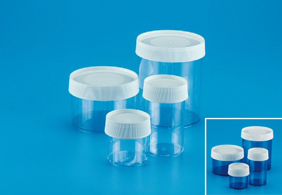 标本容器（PC） 盖（PP） 1000ml 绿