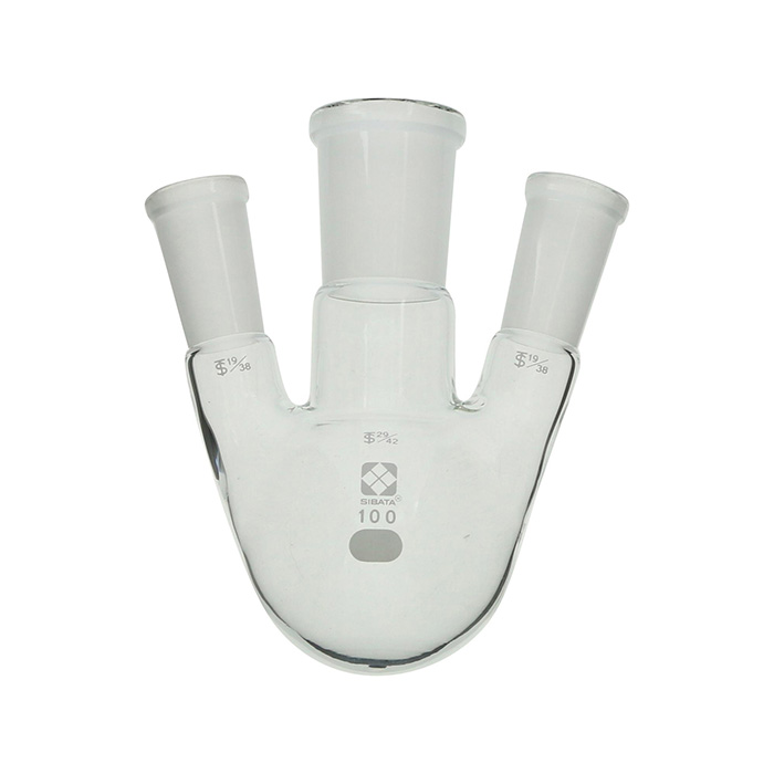 普通滑动三领底烧瓶100ml 29/42-19/38 005360-19100