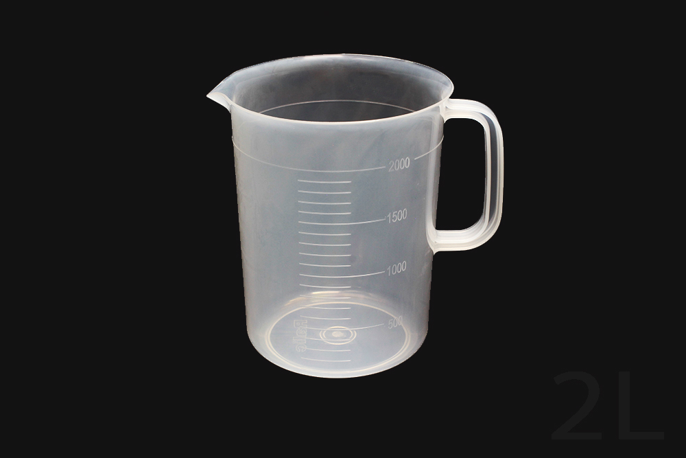 PP烧杯2L带手柄，比例尺