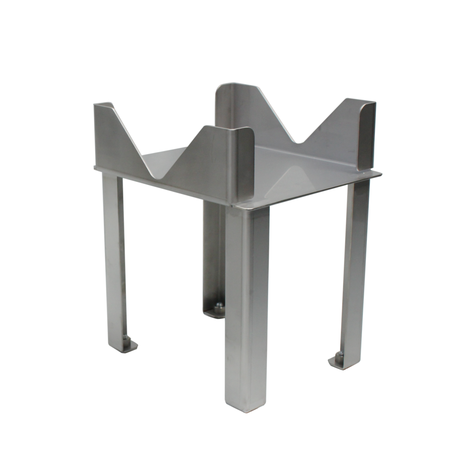 不锈钢，液体释放的平方塑料罐，配有泽西饼-105