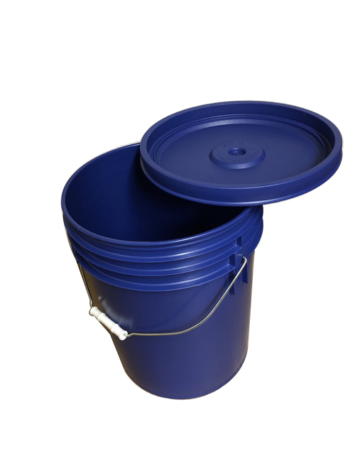 Toslon圆形容器KT-20蓝色容量20L带盖