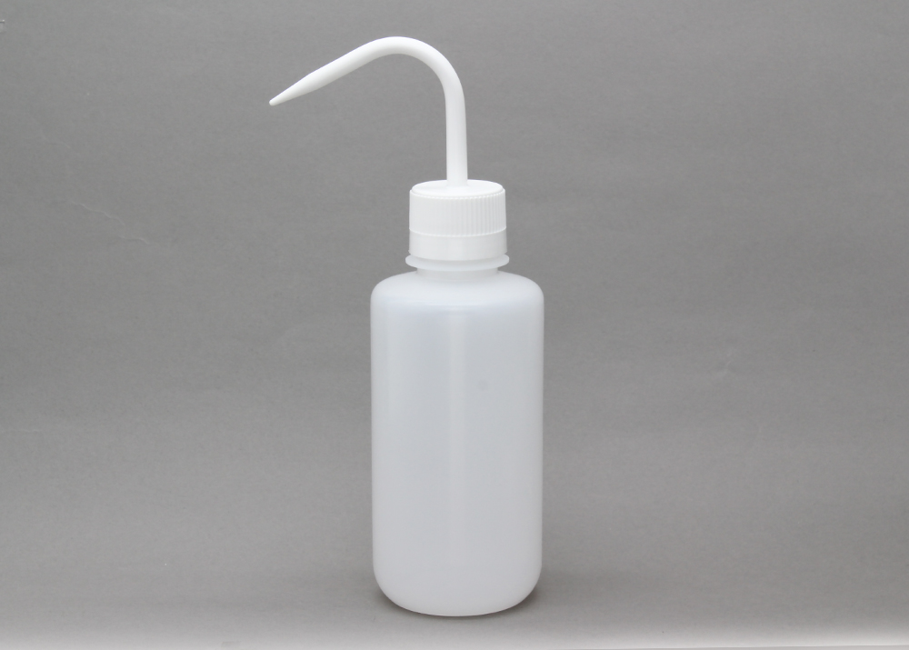 细口洗净瓶（LDPE） 盖（PP） 500ml 白