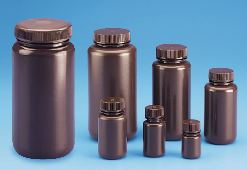棕色宽口试剂瓶（DPE）盖（PP）2000ml