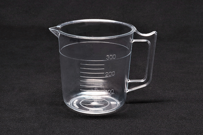TPX烧杯300ml带手柄，比例尺