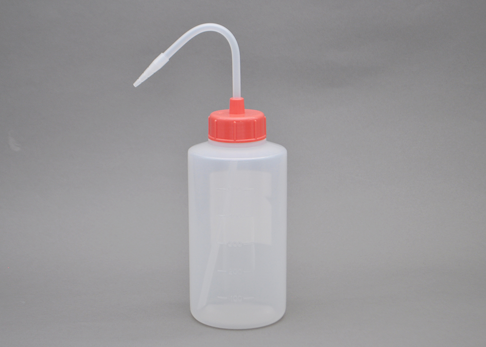 NT洗瓶颜色盖B-II类型500ml粉红色＃4