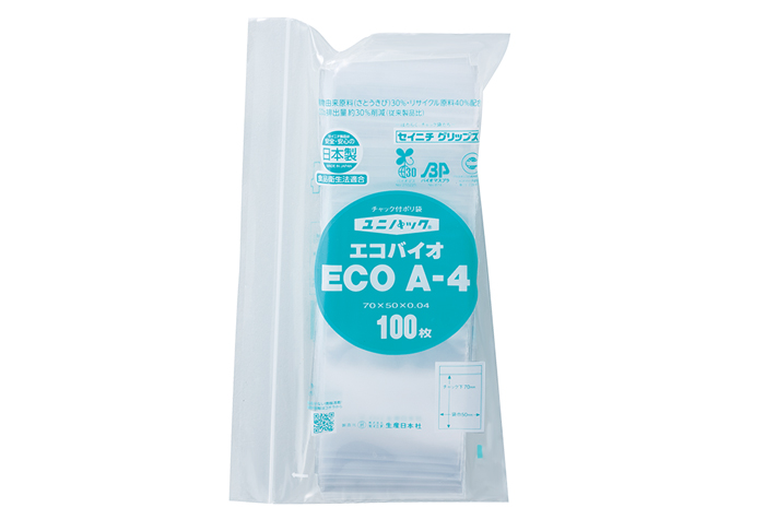 Unipack Eco Bio A-4 70 x 50毫米x 0.04毫米（100张）