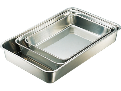 IKD18-8抗菌方形蝙蝠，手型，155 x 125 x 25毫米，18-8抗菌不锈钢