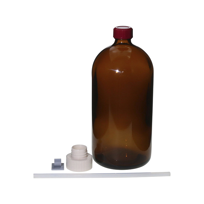 圆形瓶，棕色，用于评论，1L 025160-211