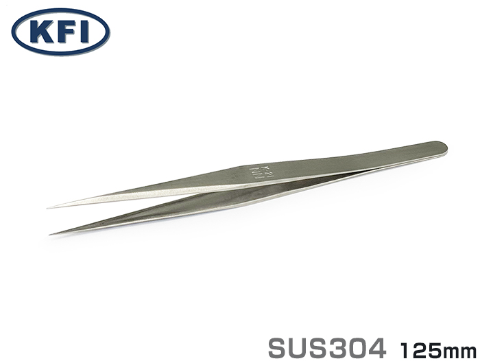 精密镊子K-21 NN 125mm不锈钢（210001）