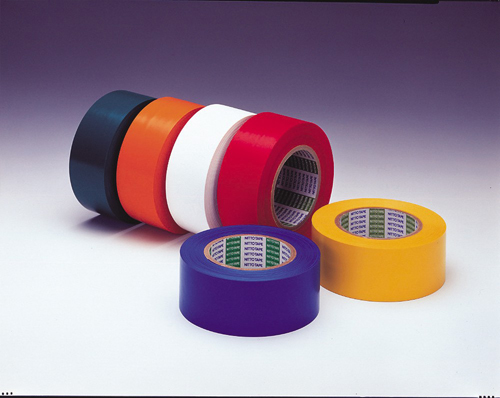 线胶带E-CR 100mm x 50m黄红色（橙）9卷