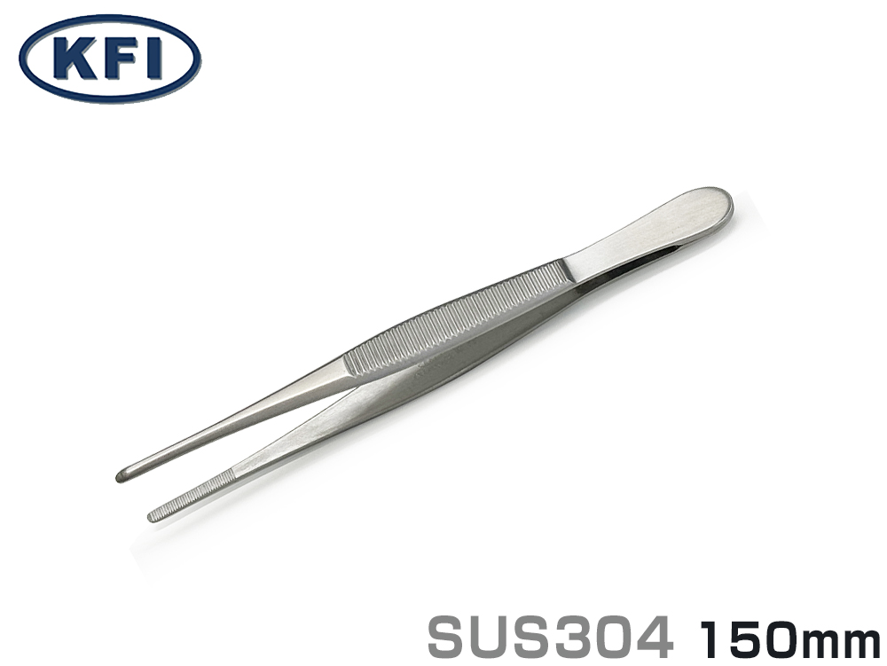 精密镊子K-17不锈钢W15A-150mm（175211）