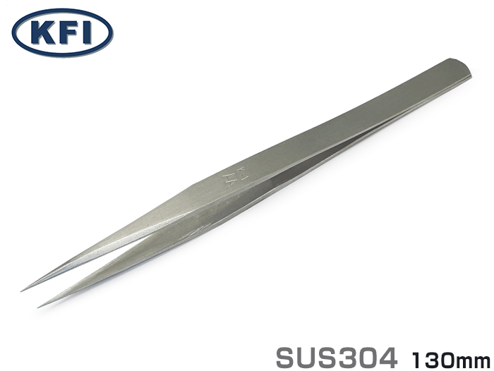 精密镊子K-1AA 130mm不锈钢（010001）