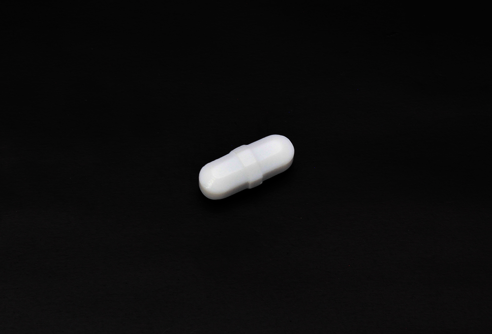 PTFE搅拌杆八角形T-20白色总长度20 x7.5&phi;