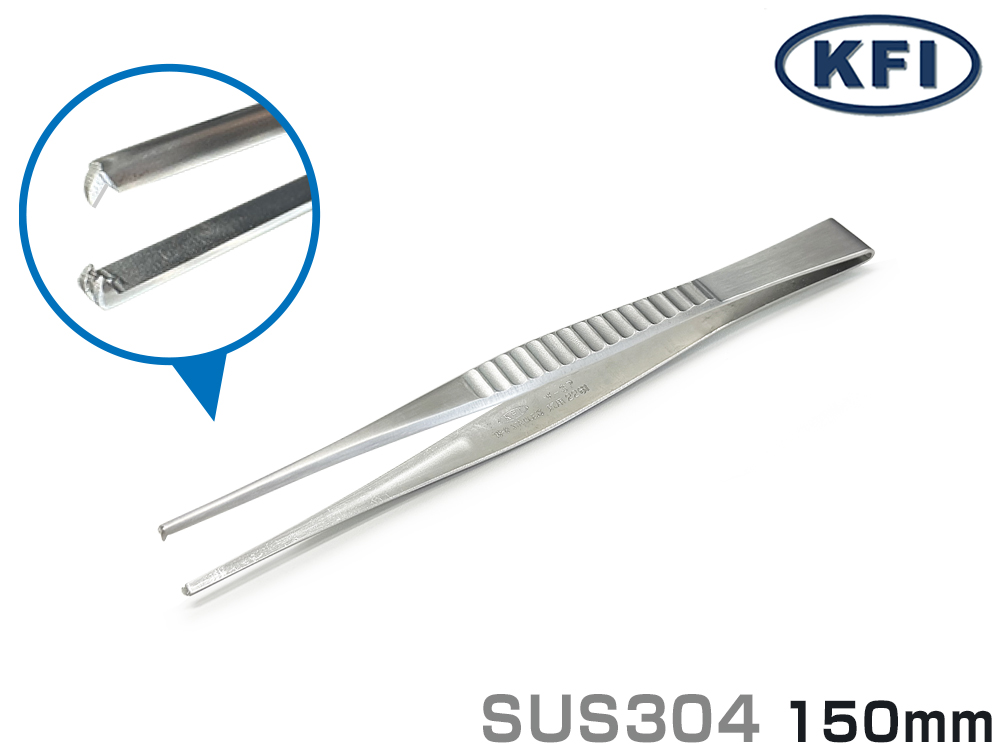 精密镊子K-37不锈钢V15B-150mm（375121）