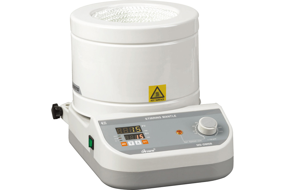 MANTL加热器MS-DMSB-10，用于1000ml啤酒，具有数字温度控制和入门啤酒