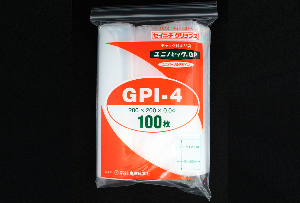 Unipack GP GPI-4 280 x 200 mm x 0.04毫米厚（100张）