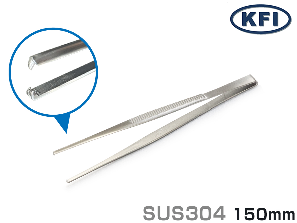 精密镊子K-17不锈钢V15B-150mm（175121）