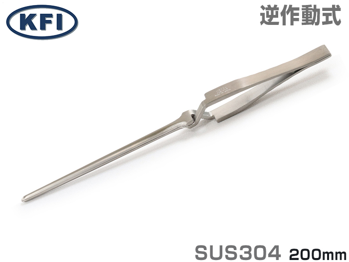 精密镊子K-30 Clenmet 200mm不锈钢（300001）