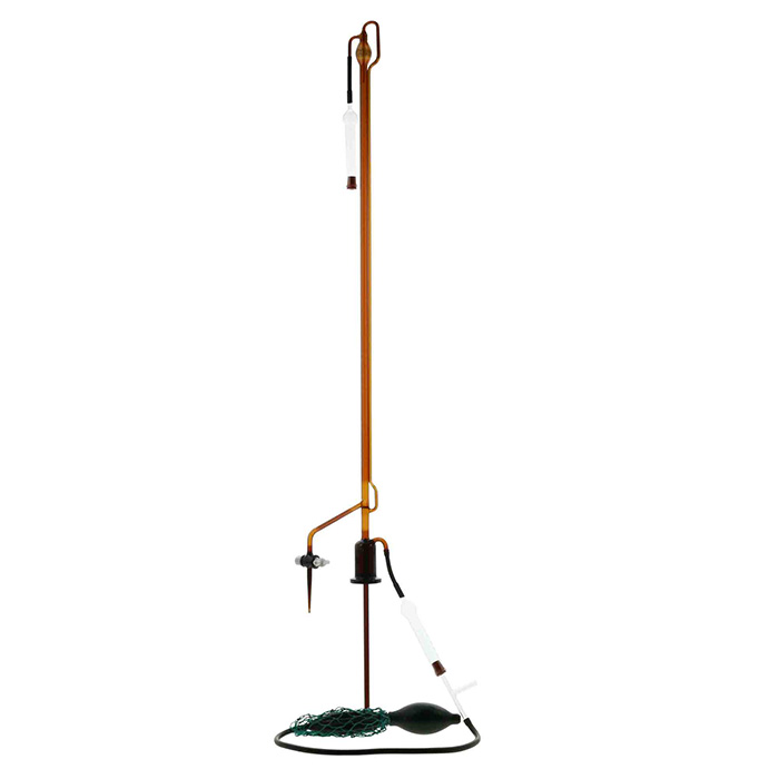 自动Villet超级棕色带有PTFE公鸡身体仅50ml 022530-501