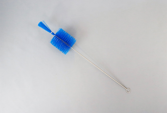 注射器洗涤刷20cc（PBT发型：蓝色）刷长85mm x直径&phi;27mmx总长度315mm（10件）