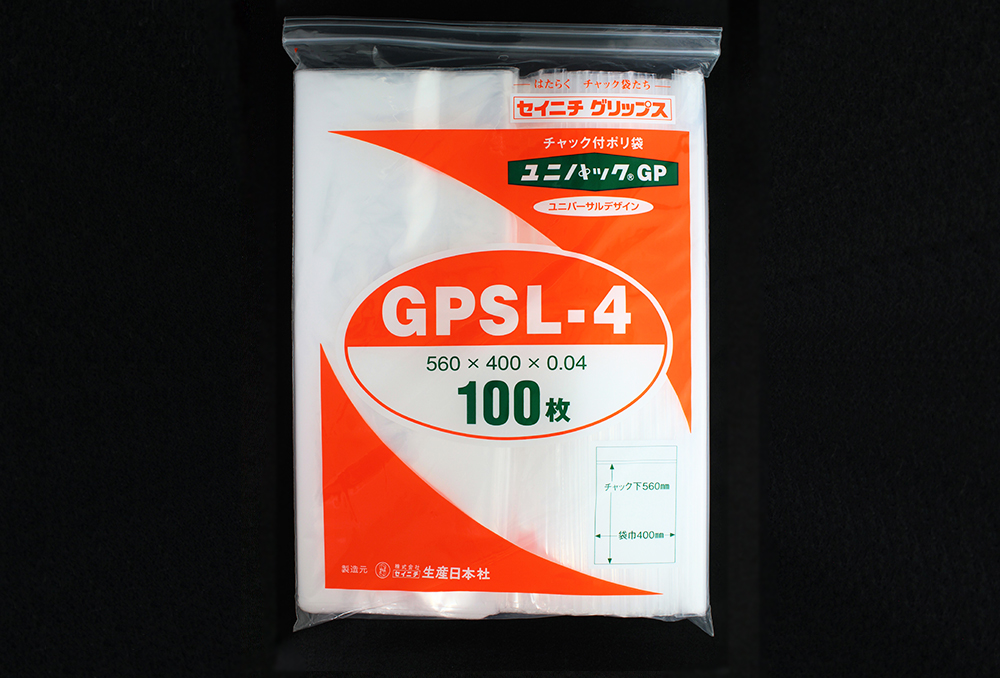 Unipack GP GPL-4 560 x 400毫米x 0.04毫米厚（100张）