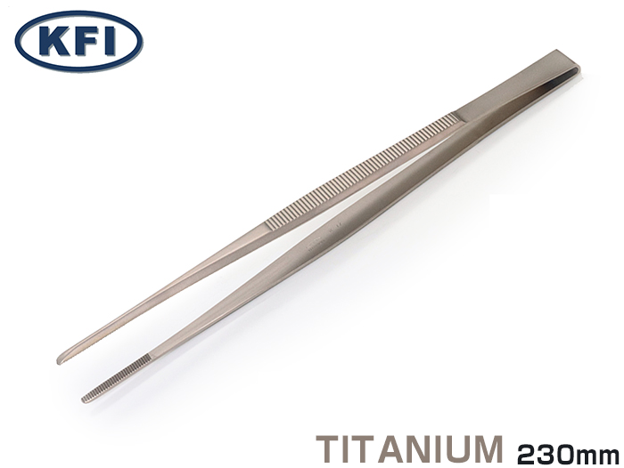 精密镊子K-17钛V23A-230mm（179113）