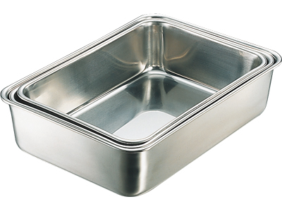 IKD18-8抗菌深套蝙蝠编号9 365 x 265 x 94毫米18-8抗菌不锈钢