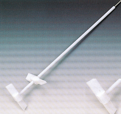 PTFE撹拌棒B型2连式 全长600mm